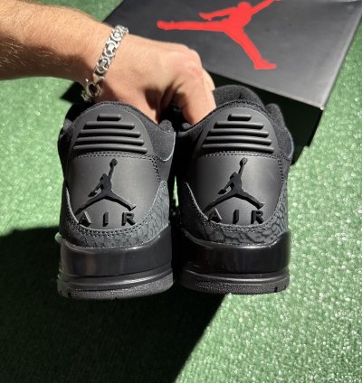 Size 9 5 - Air Jordan 3 Retro 2025 Black Cat