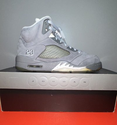 Size 9 5 - Air Jordan 5 Retro Wolf Grey