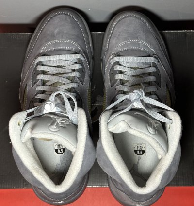Size 9 5 - Air Jordan 5 Retro Wolf Grey