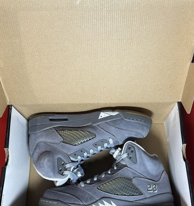 Size 9 5 - Air Jordan 5 Retro Wolf Grey