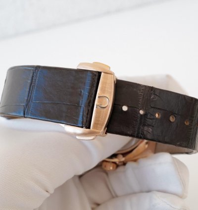 Omega Constellation Ladies Automatic Brown Dial 18k Rose Gold Diamonds