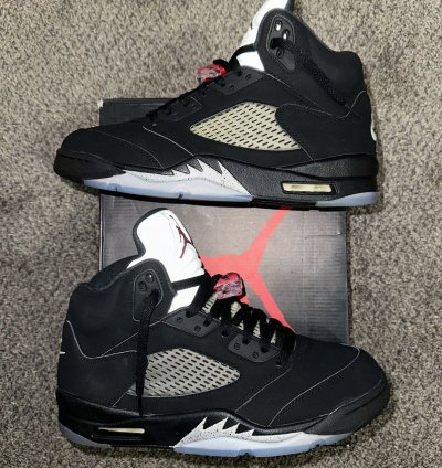 Size 9 5 - Jordan 5 Og Mid Metallic Silver