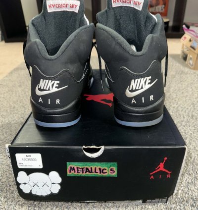 Size 9 5 - Jordan 5 Og Mid Metallic Silver
