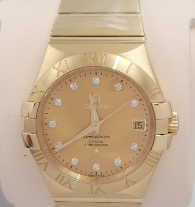 Omega Constellation Ladies With Diamond Dial Like New