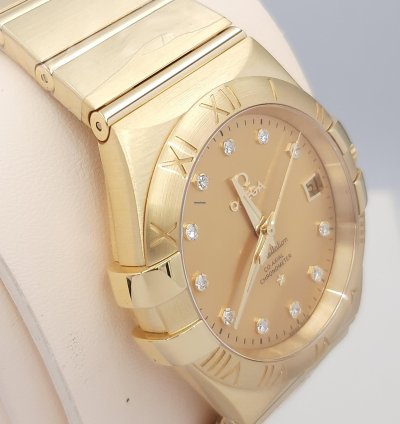 Omega Constellation Ladies With Diamond Dial Like New