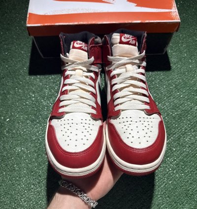 Size 9 5 Jordan 1 High Chicago Reimagined Lost Found 2022