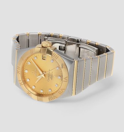Omega Constellation Men Co-axial 38mm Yellow Gold