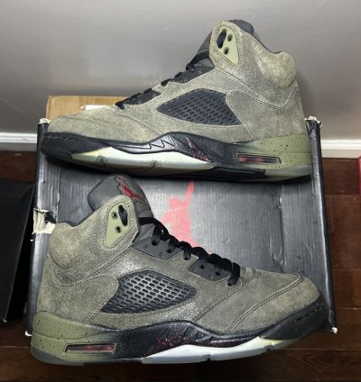 Size 9 5 Nike Air Jordan 5 Fear Pack