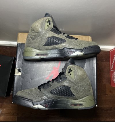 Size 9 5 Nike Air Jordan 5 Fear Pack