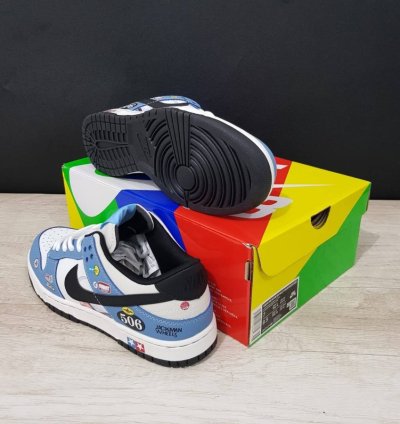 Nike Sb Dunk Buggy 506 Sand Scorhcer Blue Shoes