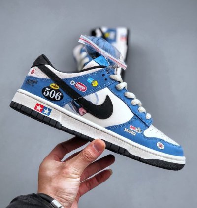 Nike Sb Dunk Buggy 506 Sand Scorhcer Blue Shoes