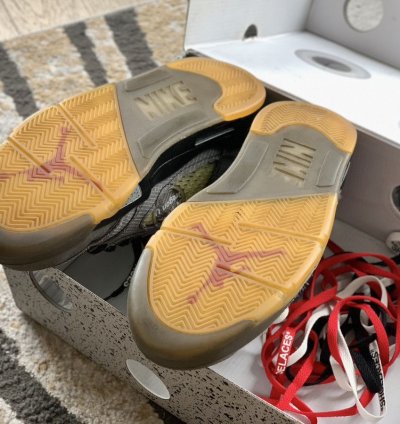 Size 9 Jordan 5 Retro Sp Off White Muslin