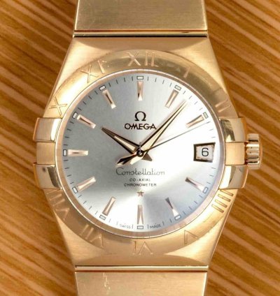Omega Constellation Men Red Gold On Red Gold 123 50 38 21 02 001 December 2018