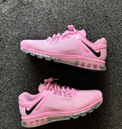 Soft Pink Stussy Nike Air Max 2013