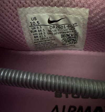 Soft Pink Stussy Nike Air Max 2013