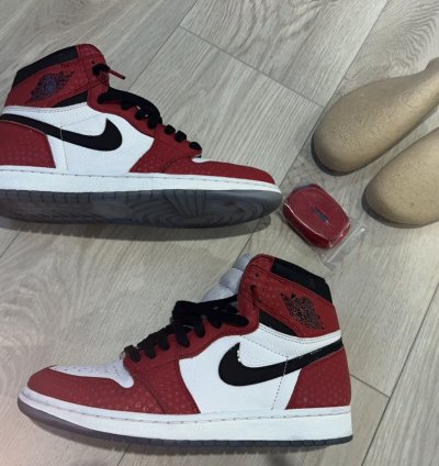 Spiderman Origin Story Air Jordan 1 Retro Size 9