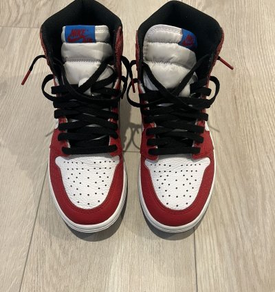 Spiderman Origin Story Air Jordan 1 Retro Size 9