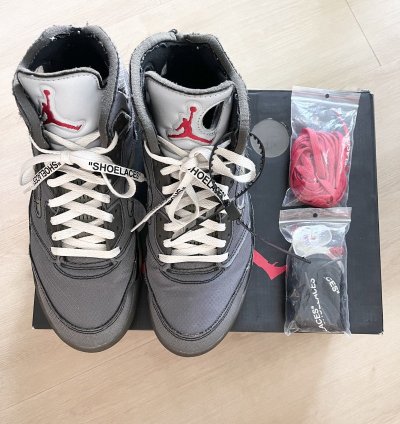 Steal Off White Air Jordan 5 Retro Sp Muslin - Size 11