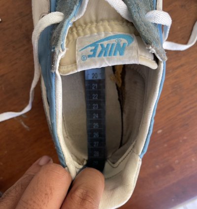 Super Rare Vintage Nike 1989 Cortez Nylon