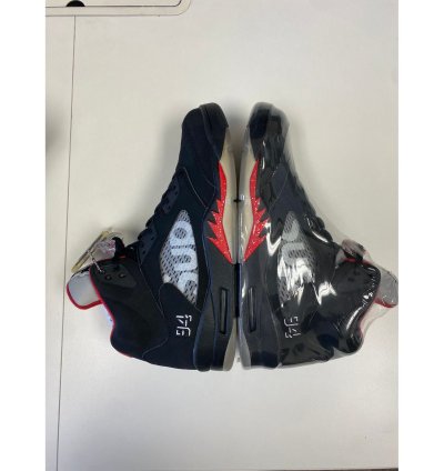 Supreme Air Jordan 5 Retro Black