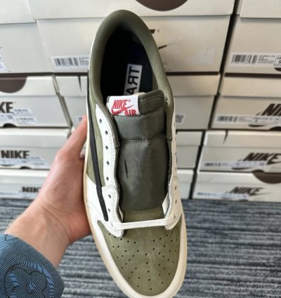 Air Jordan 1 Retro Low Og Sp Travis Scott Reverse Mocha