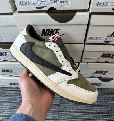 Air Jordan 1 Retro Low Og Sp Travis Scott Reverse Mocha