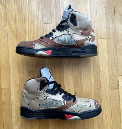Supreme Air Jordan 5 Retro Desert Camo