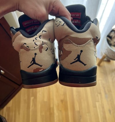 Supreme Air Jordan 5 Retro Desert Camo
