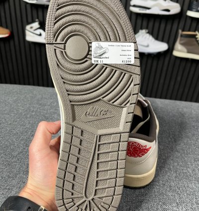 Air Jordan 1 Retro Low Og Sp Travis Scott Reverse Mocha