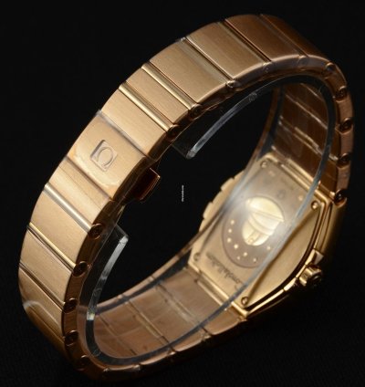 Omega Constellation Quartz Brushed Red Gold 123 55 27 60 55 002