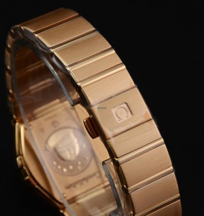 Omega Constellation Quartz Brushed Red Gold 123 55 27 60 55 002