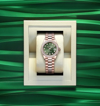 Rolex Lady-datejust Green President 279135rbr-0014 Unworn 2024