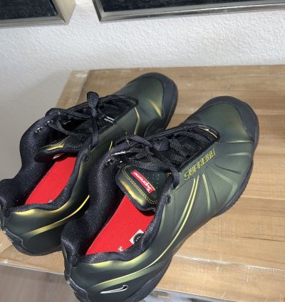 Supreme Air Zoom Courtposite Metallic Gold
