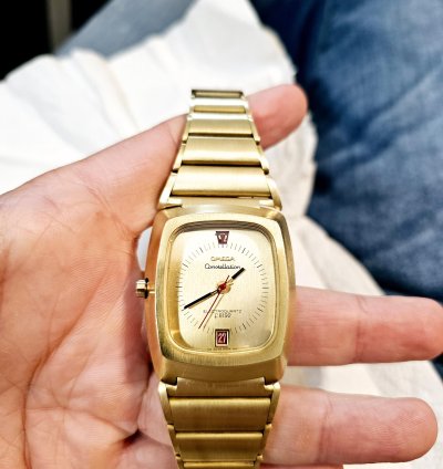 Omega Constellation Quartz Electroquartz Beta 21 Rf 196 005 18k 750 Gold 206g