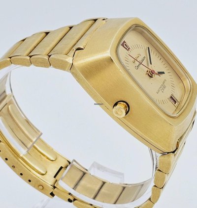 Omega Constellation Quartz Electroquartz Beta 21 Rf 196 005 18k 750 Gold 206g