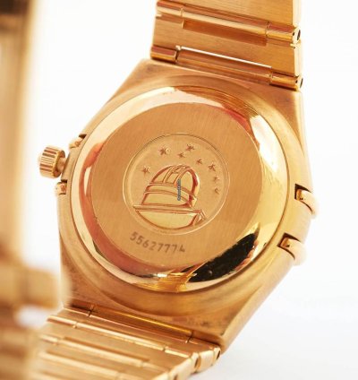 Omega Constellation Quartz My Choice Mini Diamond And 18 Gold Lady Wrist Watch New Price 14999chf