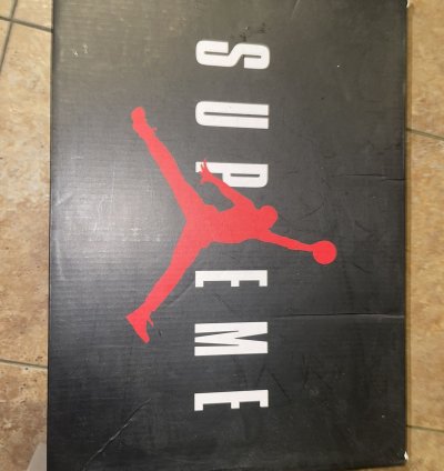 Supreme Jordan 5 Black 2015