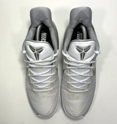 Nike Kobe Id White Silver Shoes Size 10