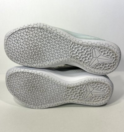 Nike Kobe Id White Silver Shoes Size 10