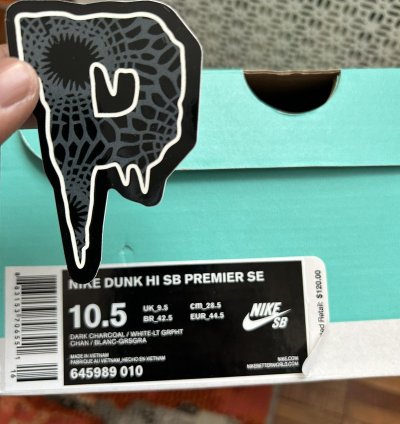 1 500nike Sb Dunk High Petoskey Special Tongue