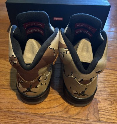 Supreme Jordan 5 Camo