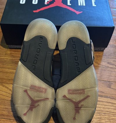 Supreme Jordan 5 Camo