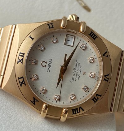 Omega Constellation Rose Gold 35 Mm Oman Full Set