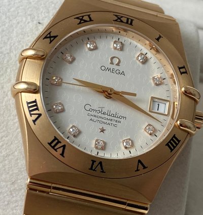 Omega Constellation Rose Gold 35 Mm Oman Full Set