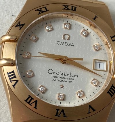 Omega Constellation Rose Gold 35 Mm Oman Full Set