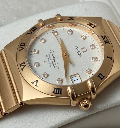 Omega Constellation Rose Gold 35 Mm Oman Full Set