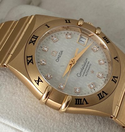 Omega Constellation Rose Gold 35 Mm Oman Full Set