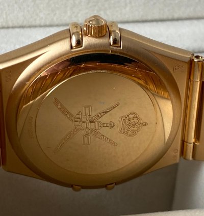 Omega Constellation Rose Gold 35 Mm Oman Full Set