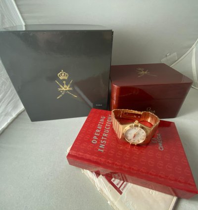 Omega Constellation Rose Gold 35 Mm Oman Full Set