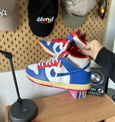 2003 Nike Dunk High Sb Red Blue